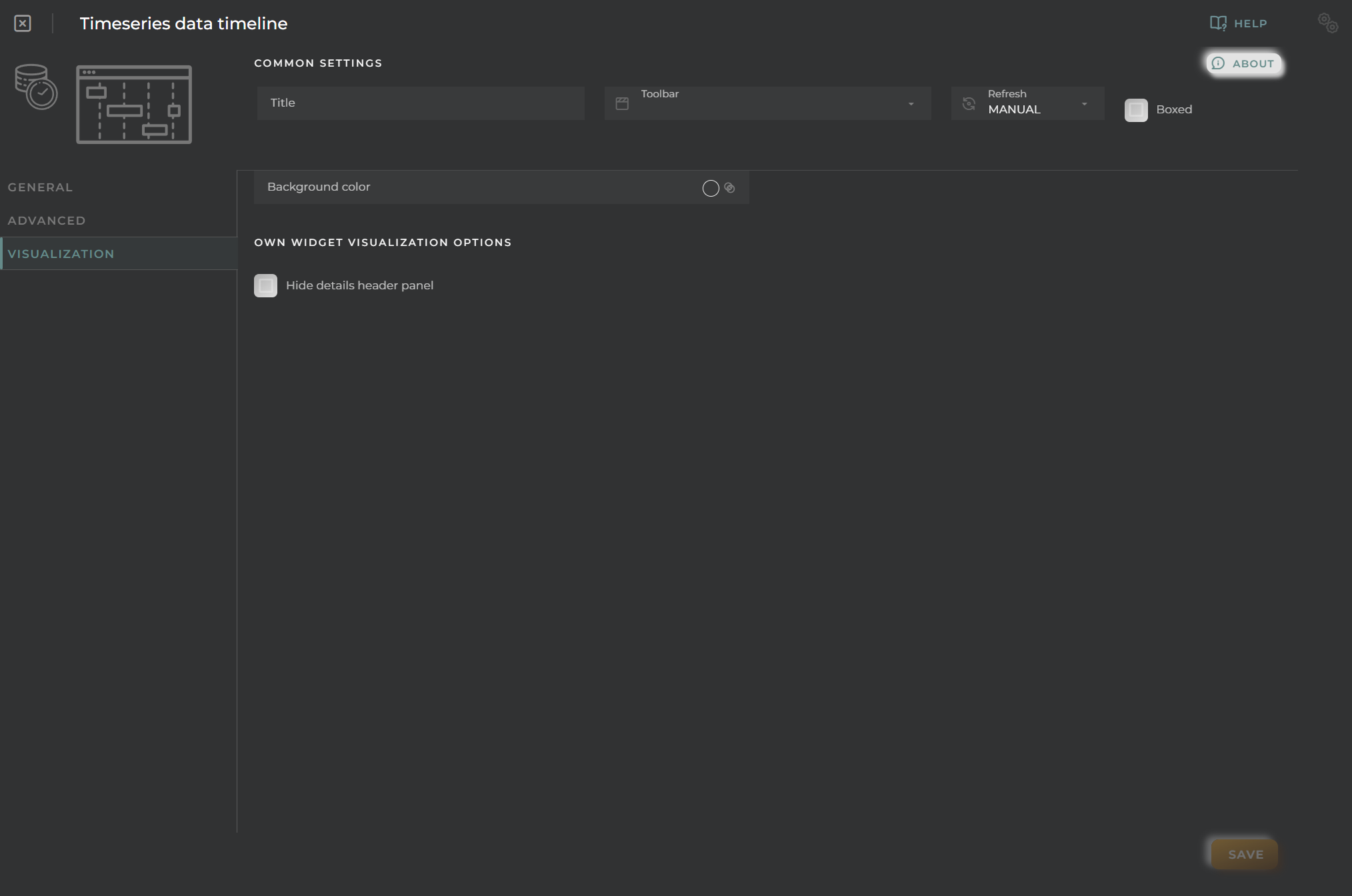 Time Series Timeline Visualization